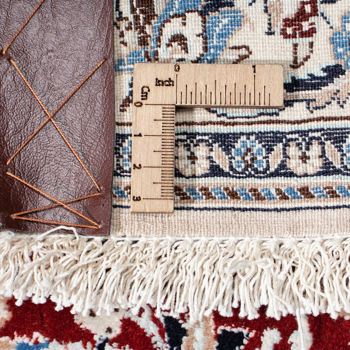 Persisk matta - Nain - Premium - 302 x 202 cm - beige