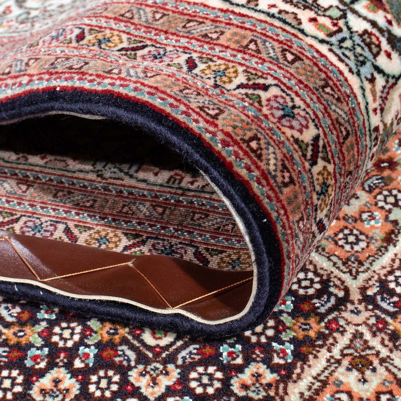 Persisk matta - Tabriz - 295 x 206 cm - mörkbrun