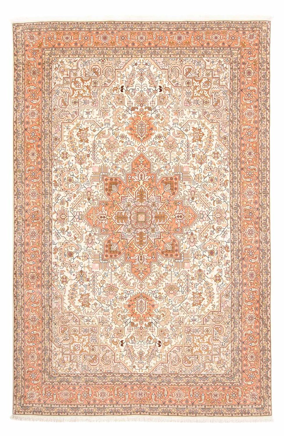 Persisk matta - Tabriz - Royal - 305 x 202 cm - beige
