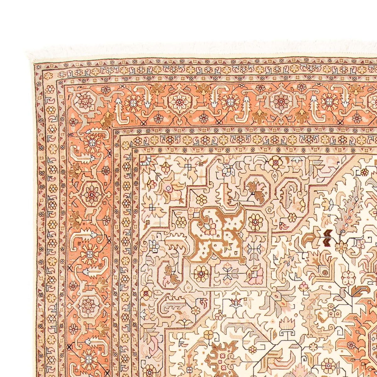 Persisk matta - Tabriz - Royal - 305 x 202 cm - beige