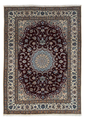 Persisk matta - Nain - Royal - 337 x 240 cm - mörkröd
