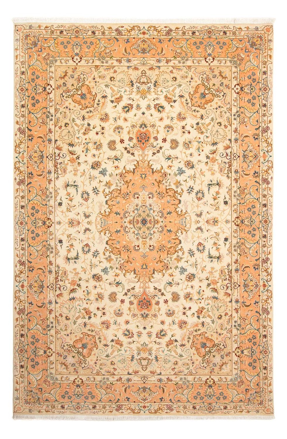 Persisk matta - Tabriz - Royal - 300 x 202 cm - beige