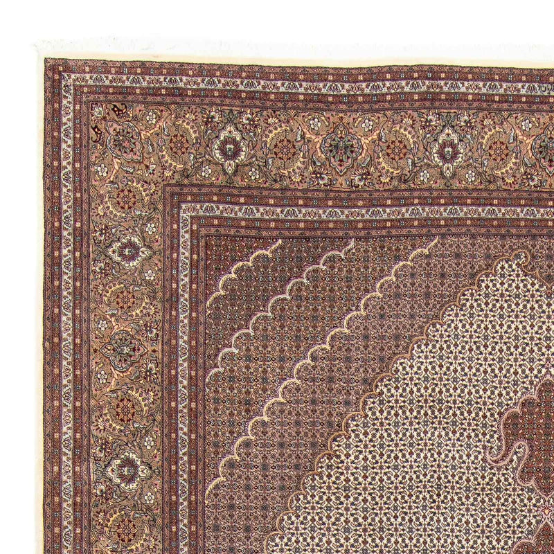 Persisk matta - Tabriz - 348 x 255 cm - brun