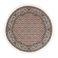 Persisk matta - Tabriz - Royal runt  - 151 x 151 cm - beige