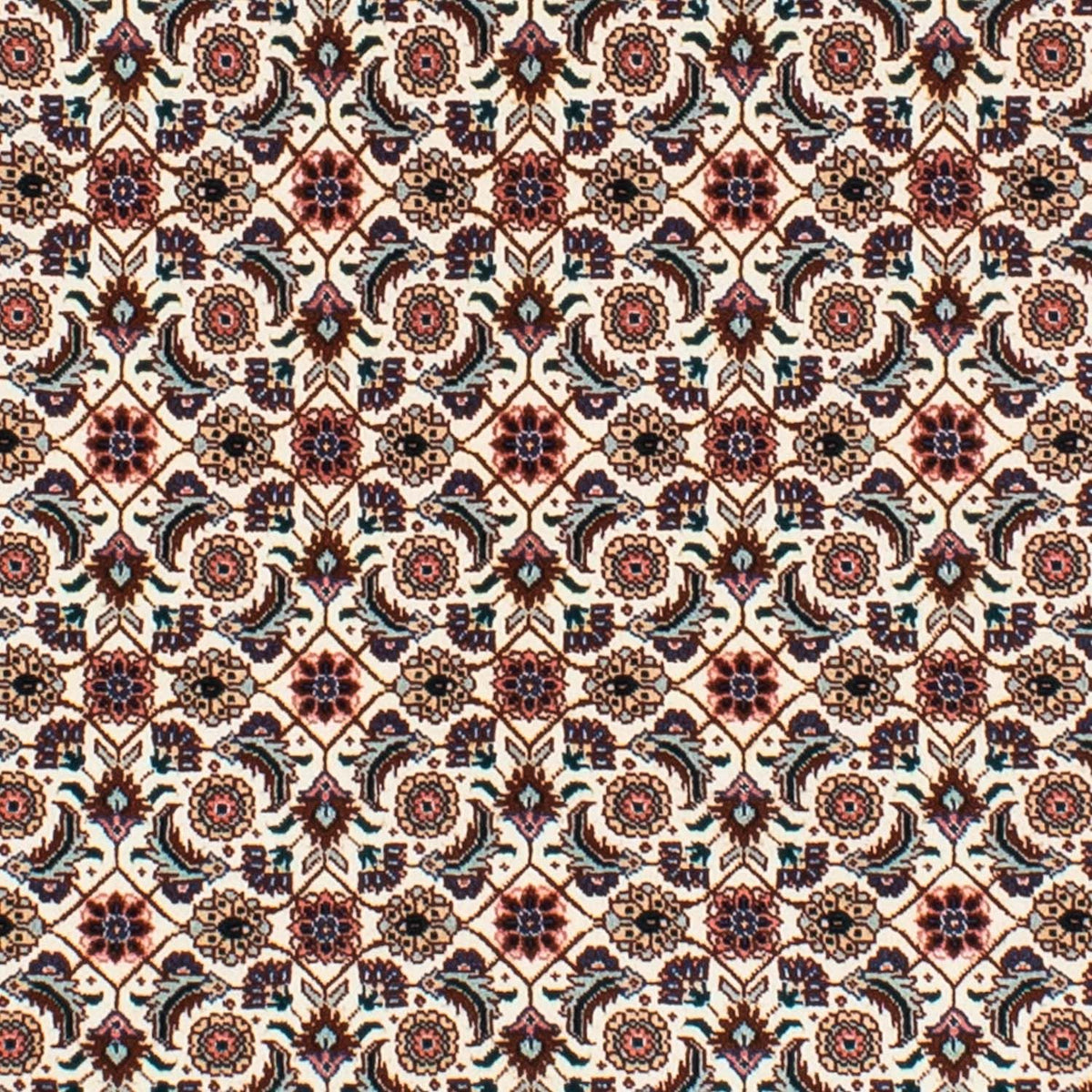 Persisk matta - Tabriz - Royal runt  - 151 x 151 cm - beige