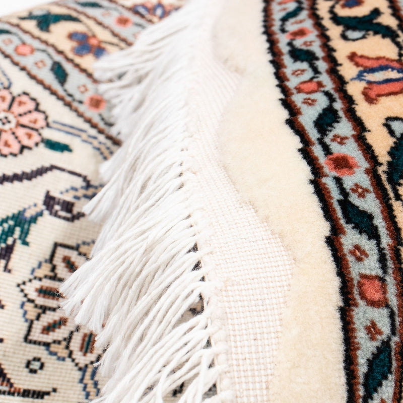 Persisk matta - Tabriz - Royal runt  - 151 x 151 cm - beige