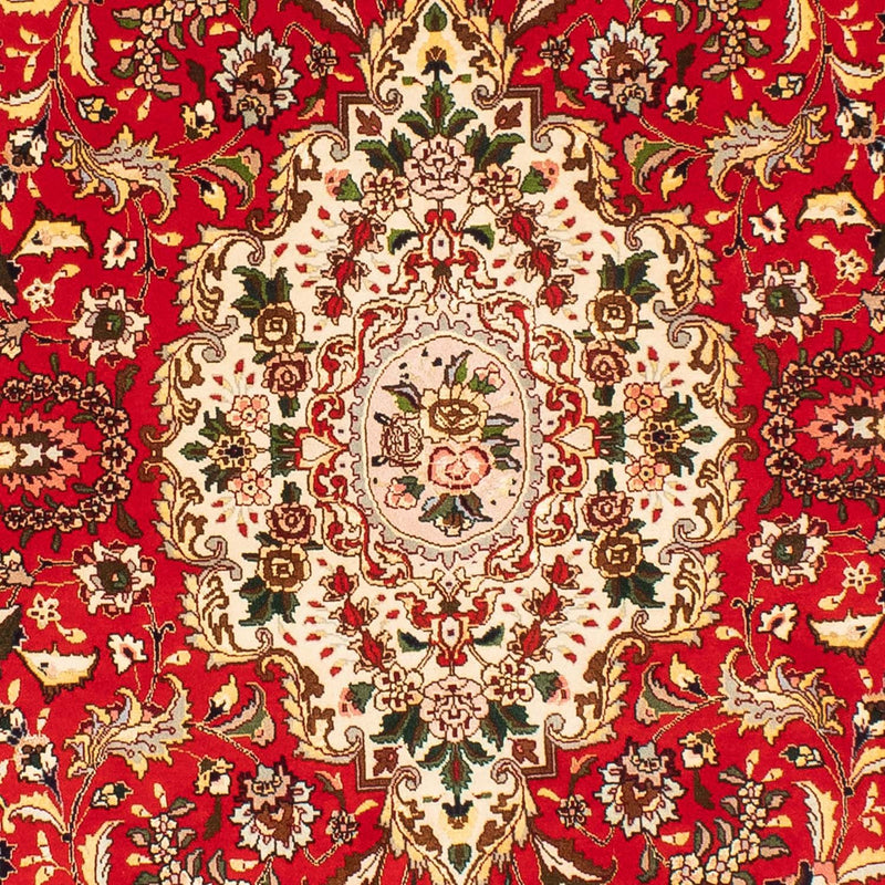 Persisk matta - Tabriz - Royal oval  - 200 x 130 cm - röd