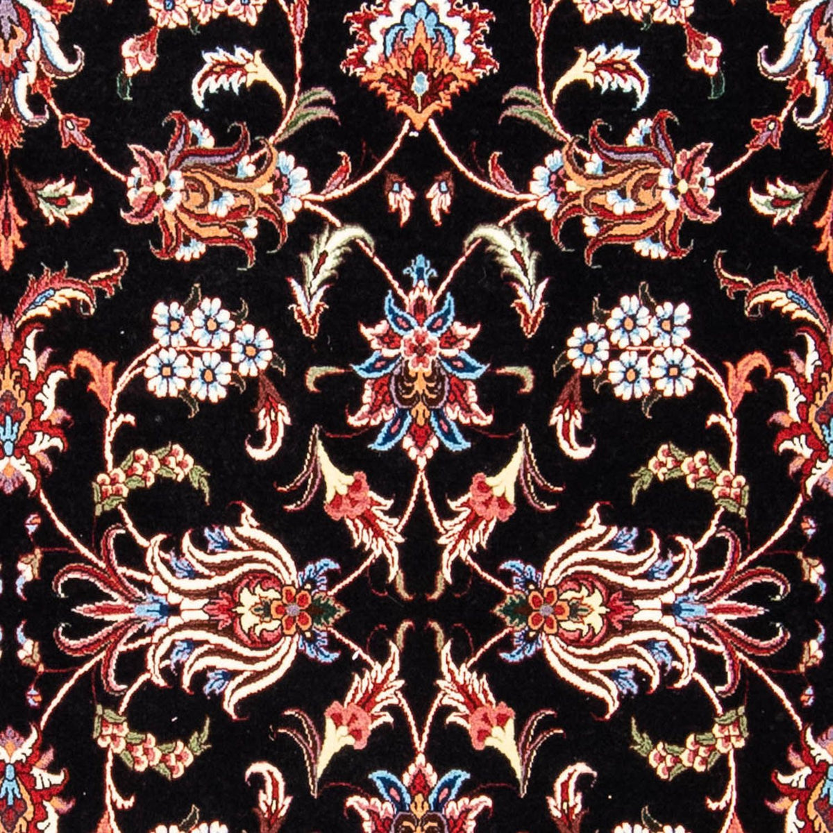 Persisk matta - Bijar - 244 x 168 cm - mörkblå