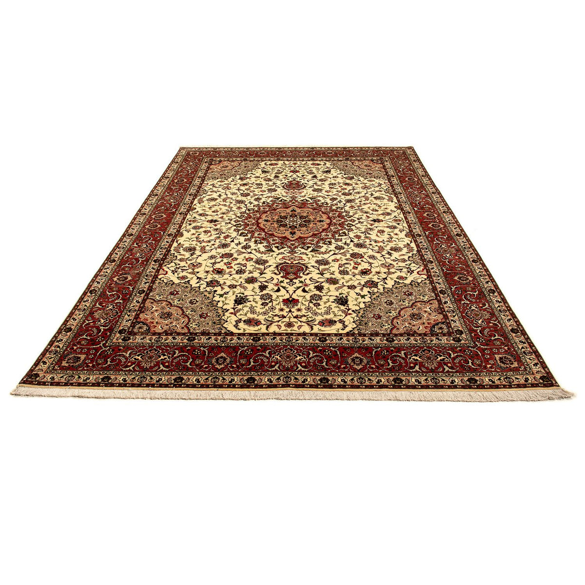 Persisk matta - Tabriz - Royal - 359 x 248 cm - beige