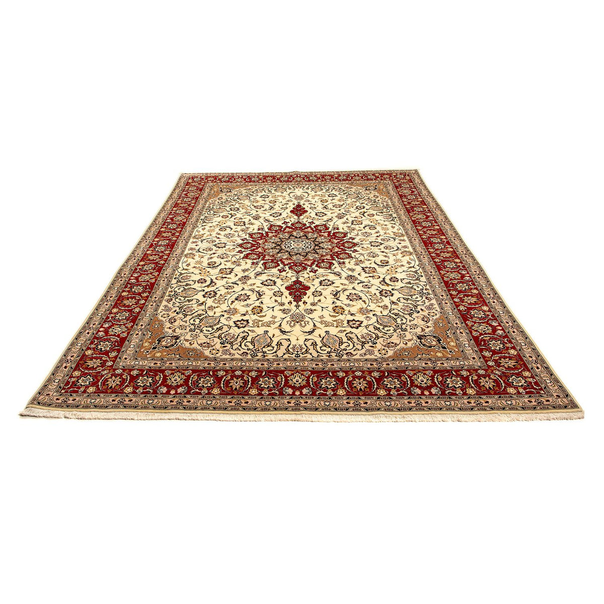 Persisk matta - Tabriz - Royal - 348 x 254 cm - beige