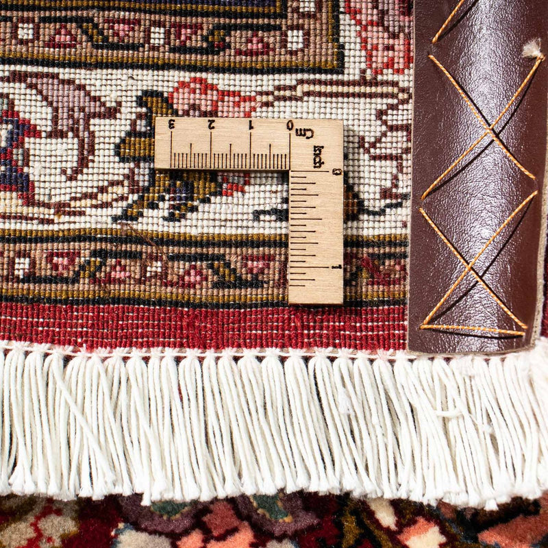 Persisk matta - Tabriz - Royal - 214 x 153 cm - mörkröd