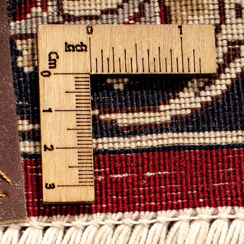 Persisk matta - Tabriz - Royal - 352 x 249 cm - mörkröd