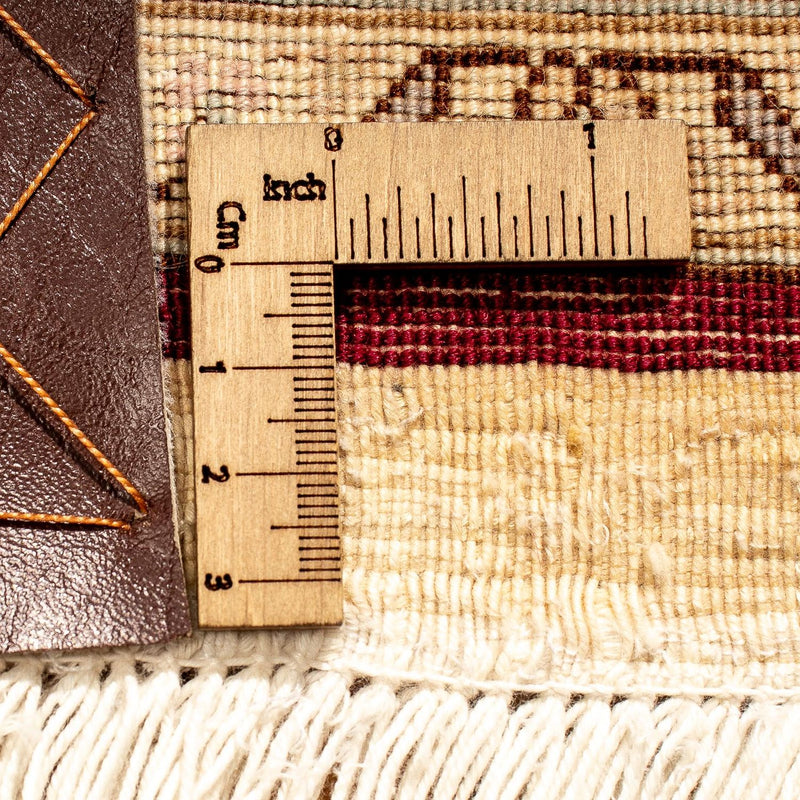 Persisk matta - Tabriz - Royal - 346 x 245 cm - ljusbrun