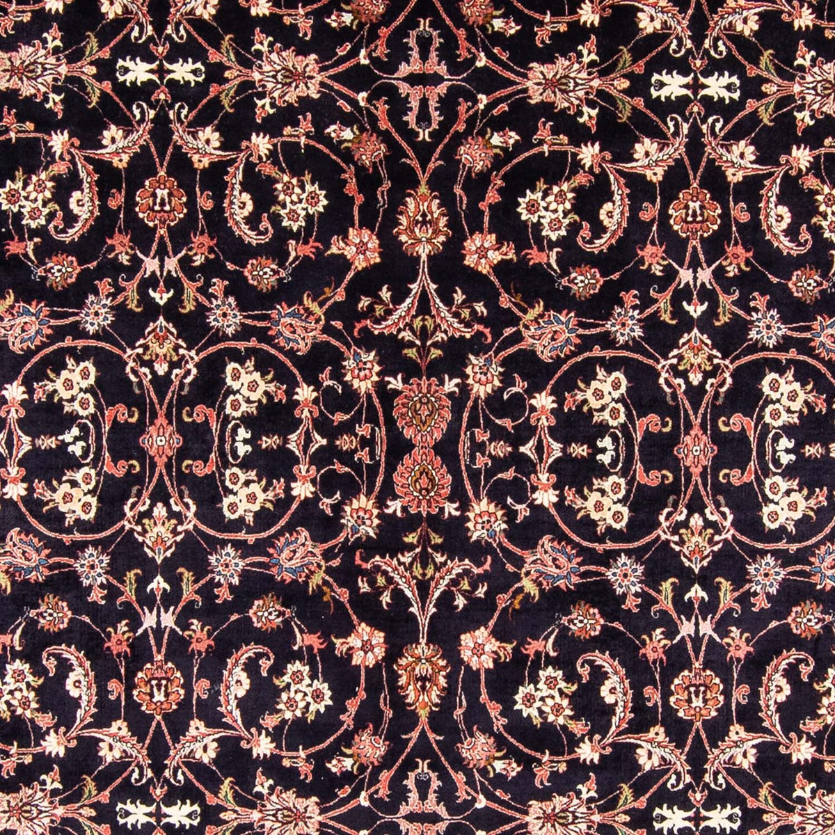 Persisk matta - Bijar - 350 x 257 cm - mörkblå