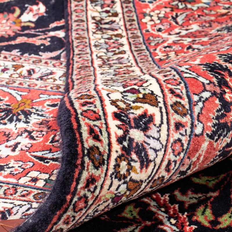 Persisk matta - Bijar - 350 x 257 cm - mörkblå