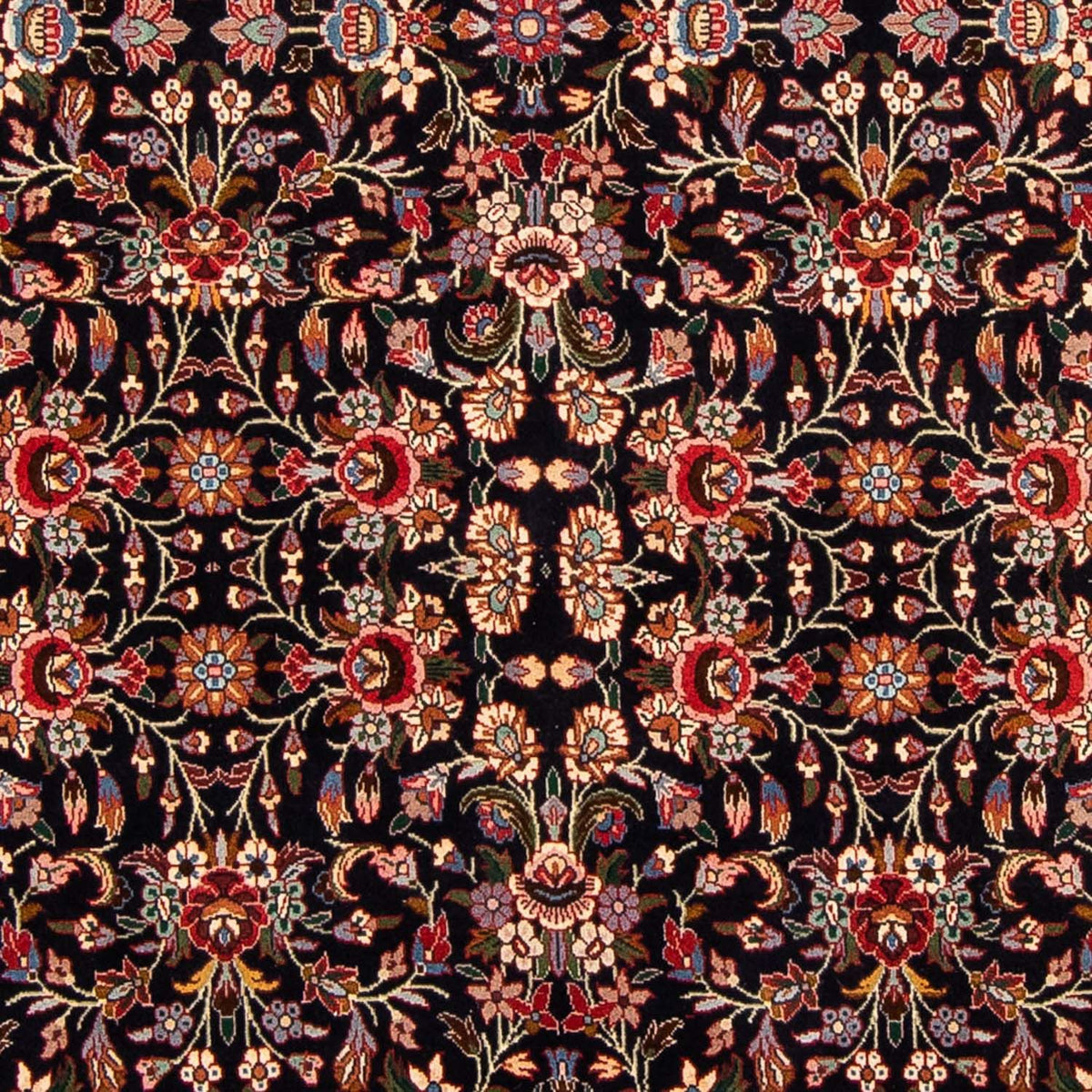 Persisk matta - Bijar - 266 x 150 cm - mörkblå