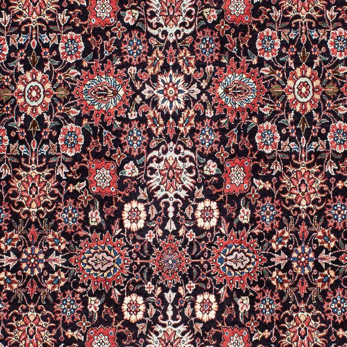 Persisk matta - Bijar - 219 x 130 cm - mörkblå