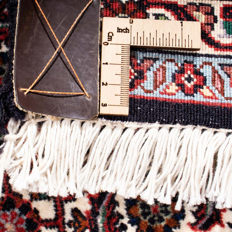 Persisk matta - Bijar - 251 x 171 cm - mörkröd