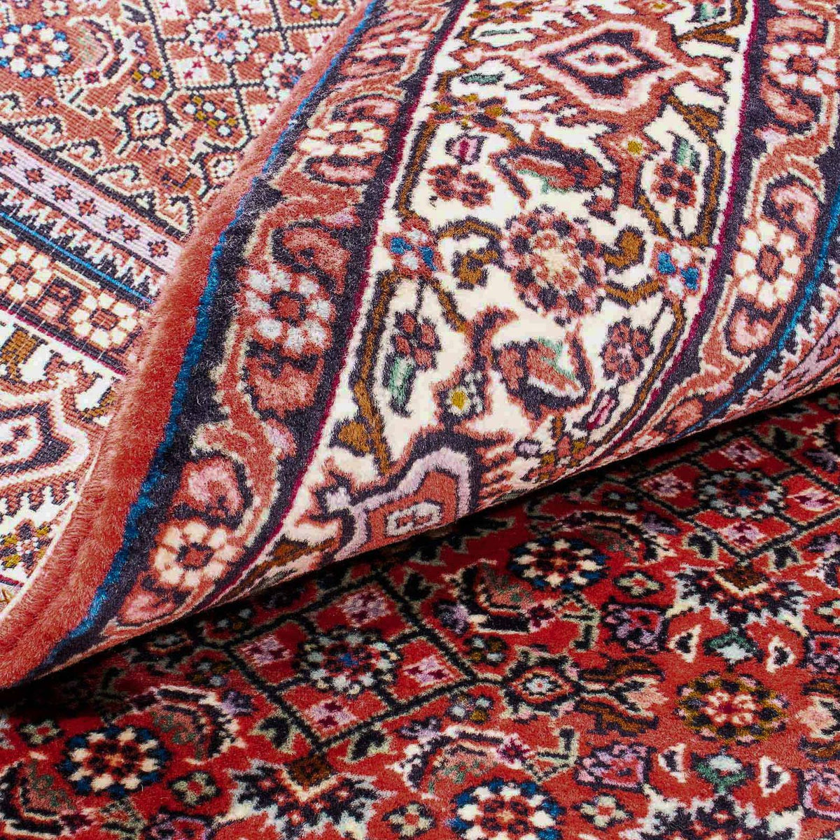 Persisk matta - Bijar - 175 x 110 cm - ljusröd