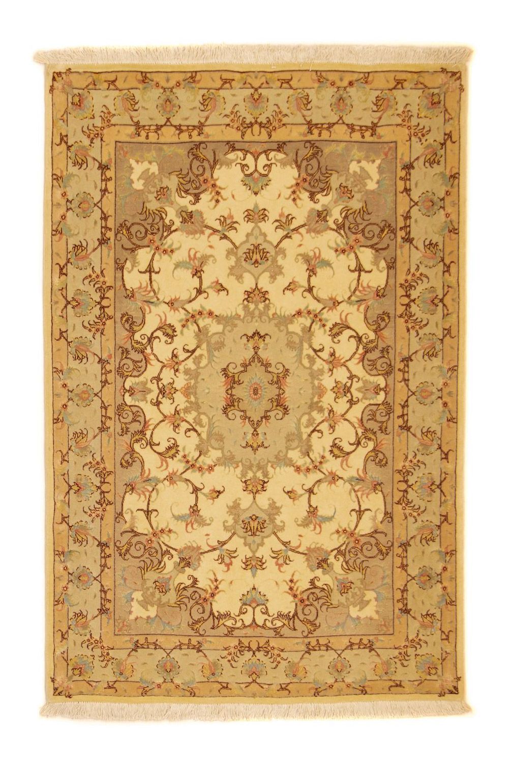 Persisk matta - Tabriz - Royal - 149 x 99 cm - beige