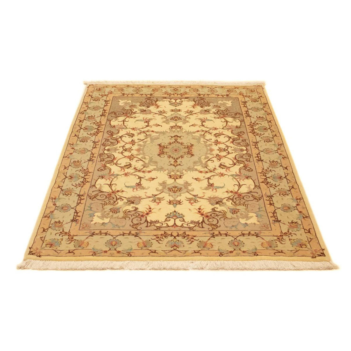 Persisk matta - Tabriz - Royal - 149 x 99 cm - beige