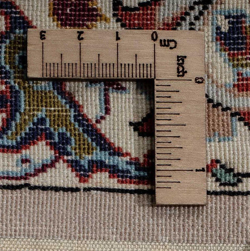 Persisk matta - Isfahan - Premium - 103 x 70 cm - ljusbrun