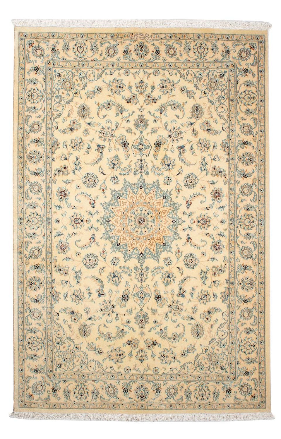 Persisk matta - Nain - Royal - 198 x 137 cm - beige