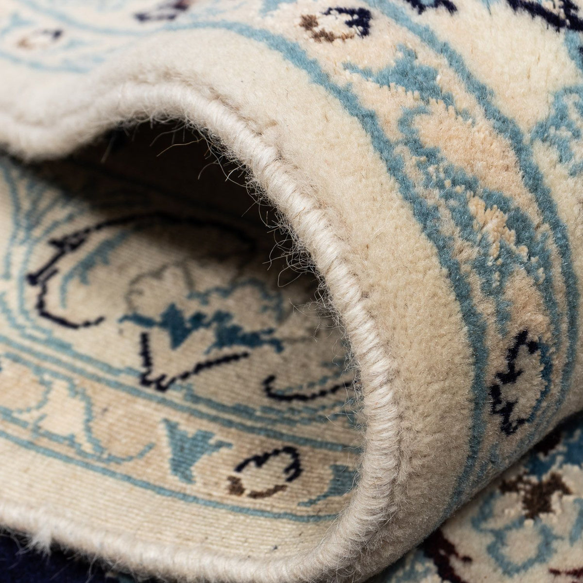 Persisk matta - Nain - Royal - 298 x 252 cm - svart