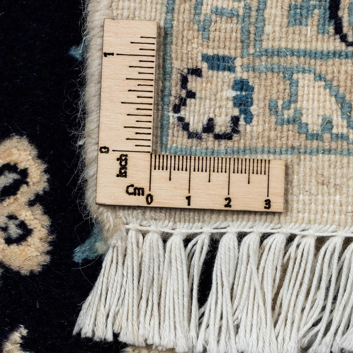 Persisk matta - Nain - Royal - 298 x 252 cm - svart