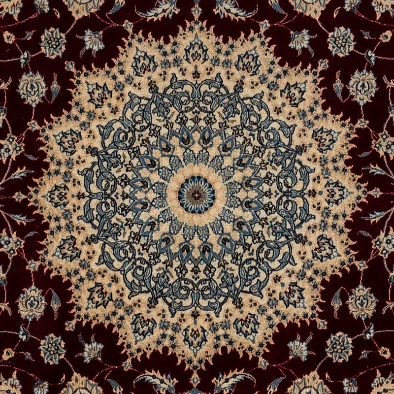 Persisk matta - Nain - Royal - 342 x 250 cm - mörkröd