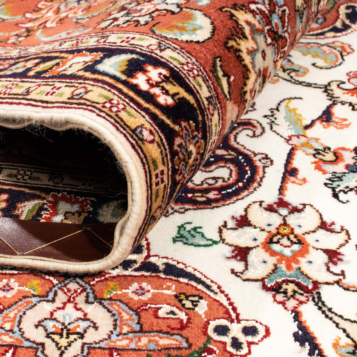 Persisk matta - Tabriz - Royal - 303 x 201 cm - beige