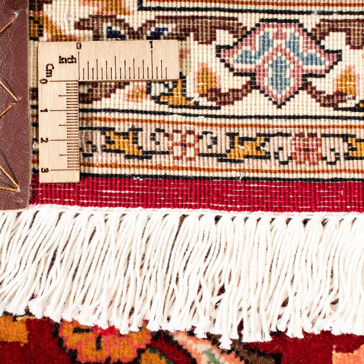 Persisk matta - Tabriz - Royal - 303 x 209 cm - mörkröd