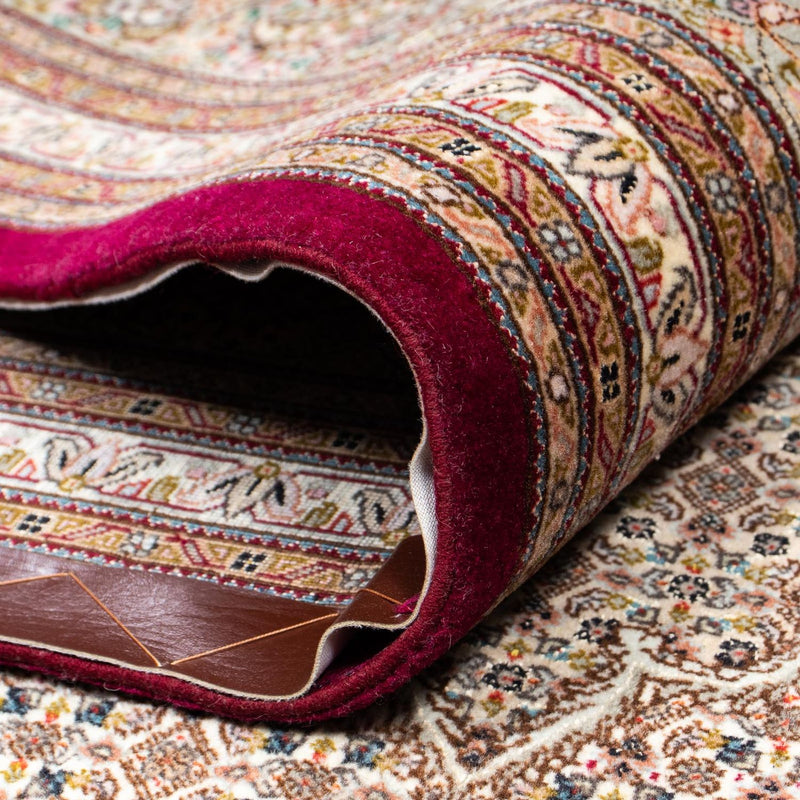 Persisk matta - Tabriz - 351 x 254 cm - mörkröd