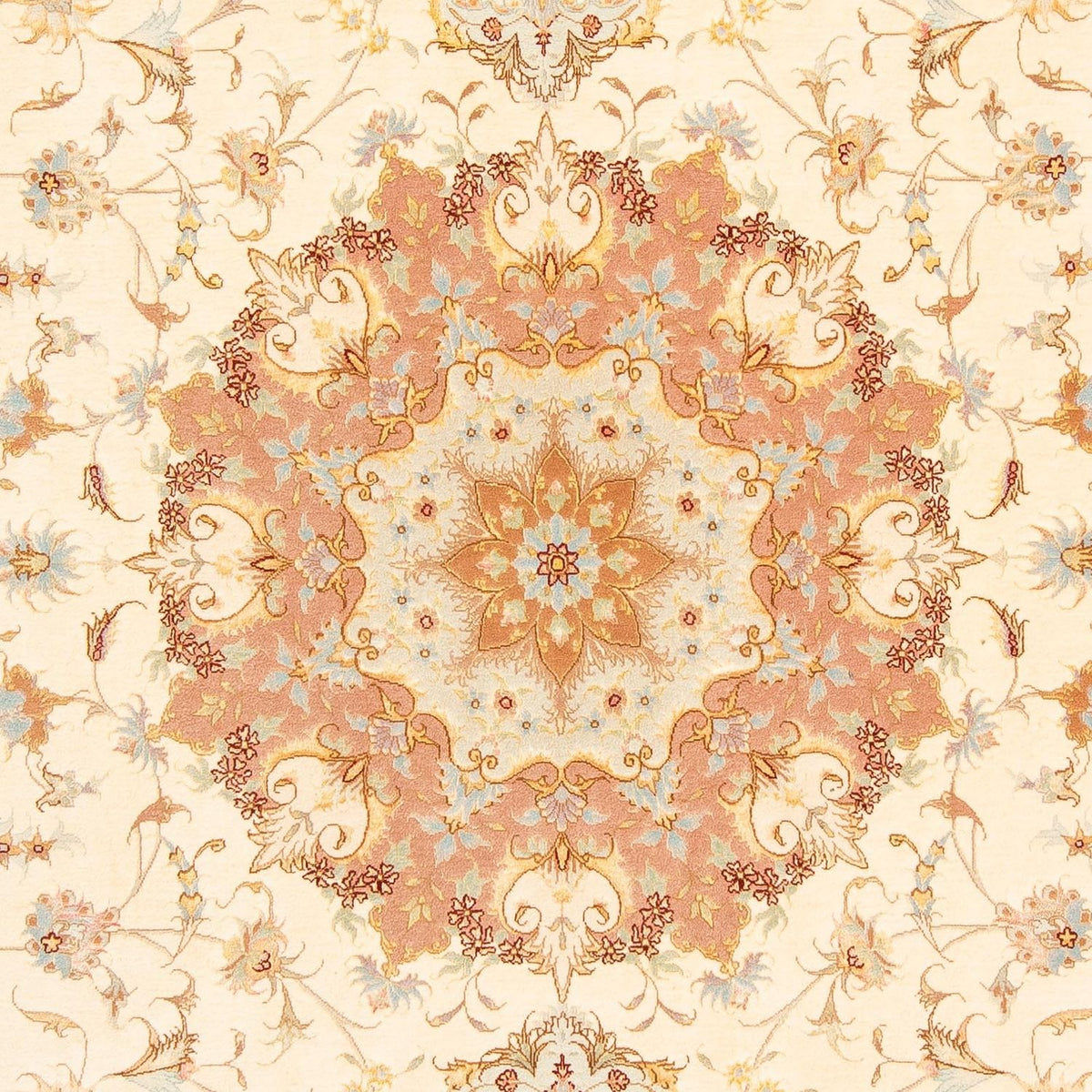 Persisk matta - Tabriz - Royal - 312 x 203 cm - beige