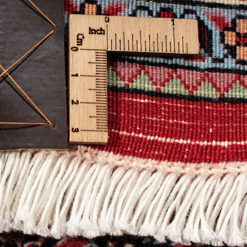 Persisk matta - Bijar - 305 x 203 cm - mörkröd