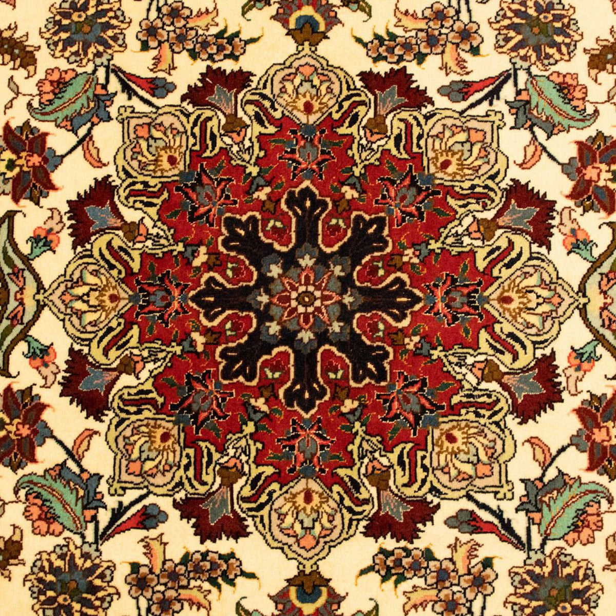 Persisk matta - Tabriz - Royal - 158 x 103 cm - beige