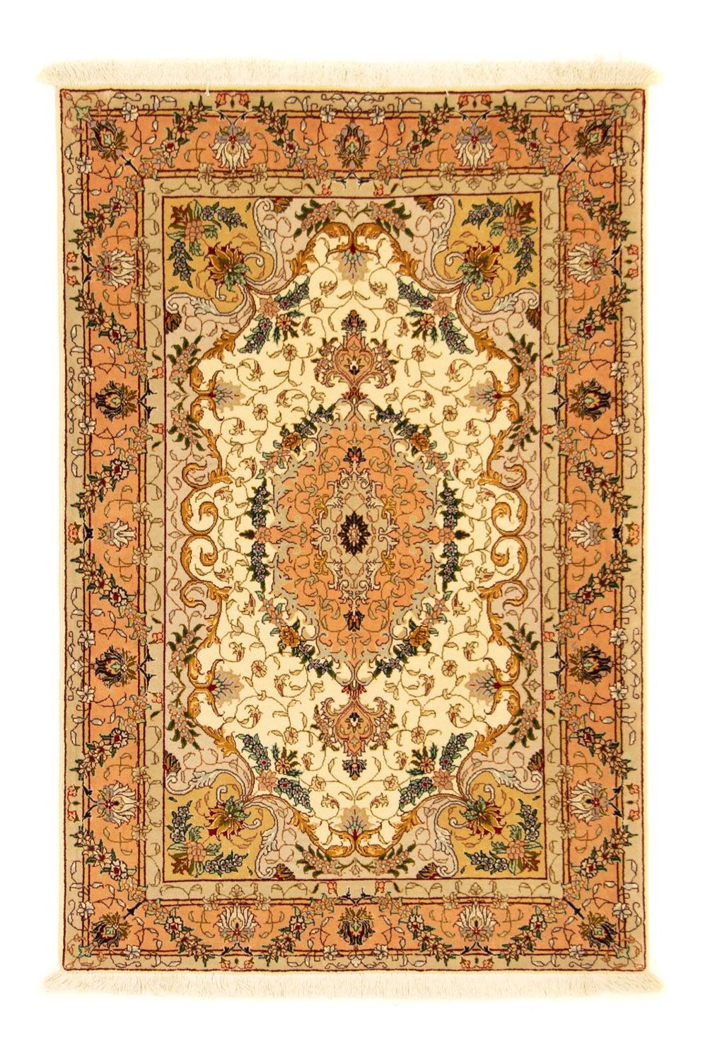 Persisk matta - Tabriz - Royal - 151 x 100 cm - beige