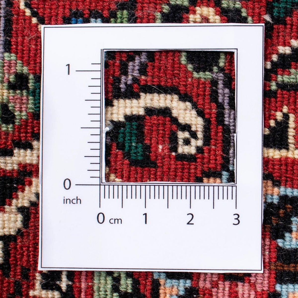 Persisk matta - Bijar - 250 x 168 cm - röd