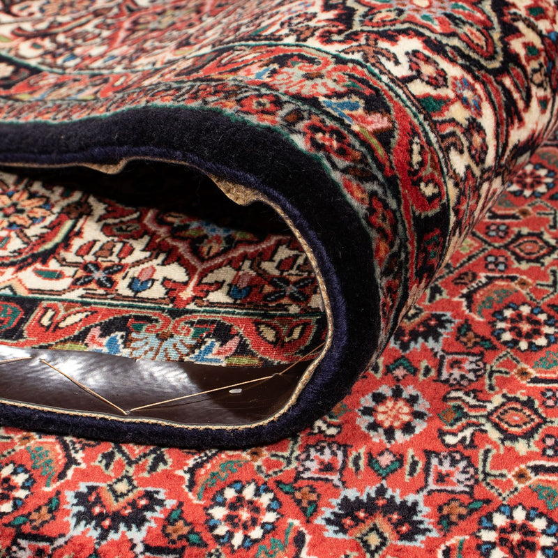 Persisk matta - Bijar - 307 x 208 cm - mörkröd