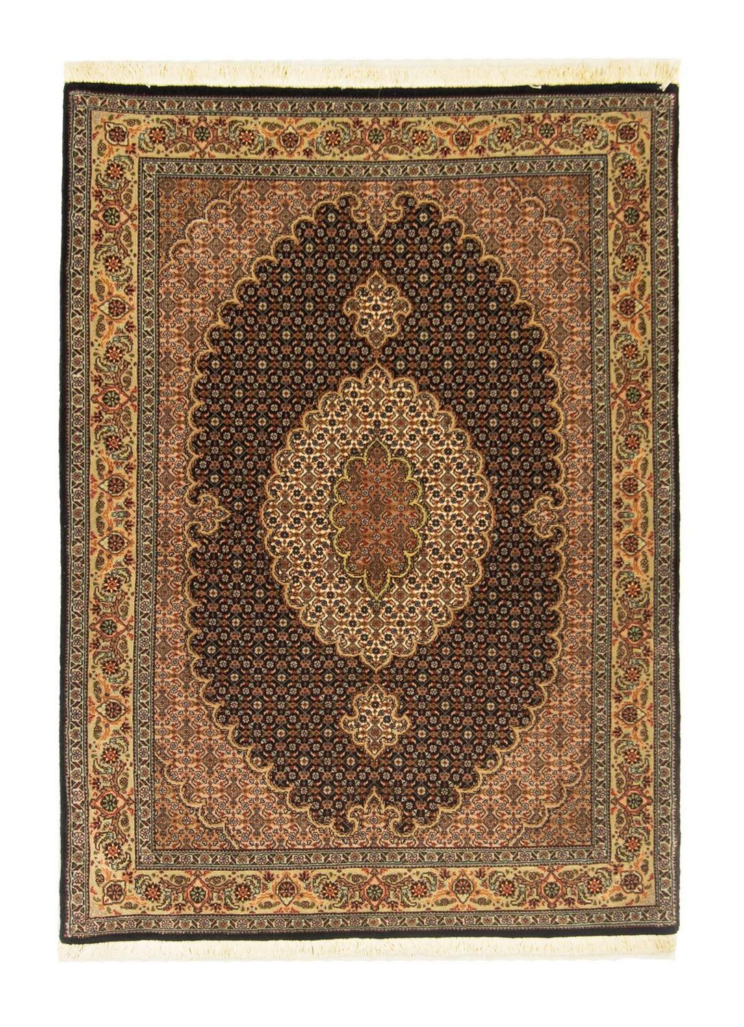 Persisk matta - Tabriz - Royal - 142 x 103 cm - mörkblå