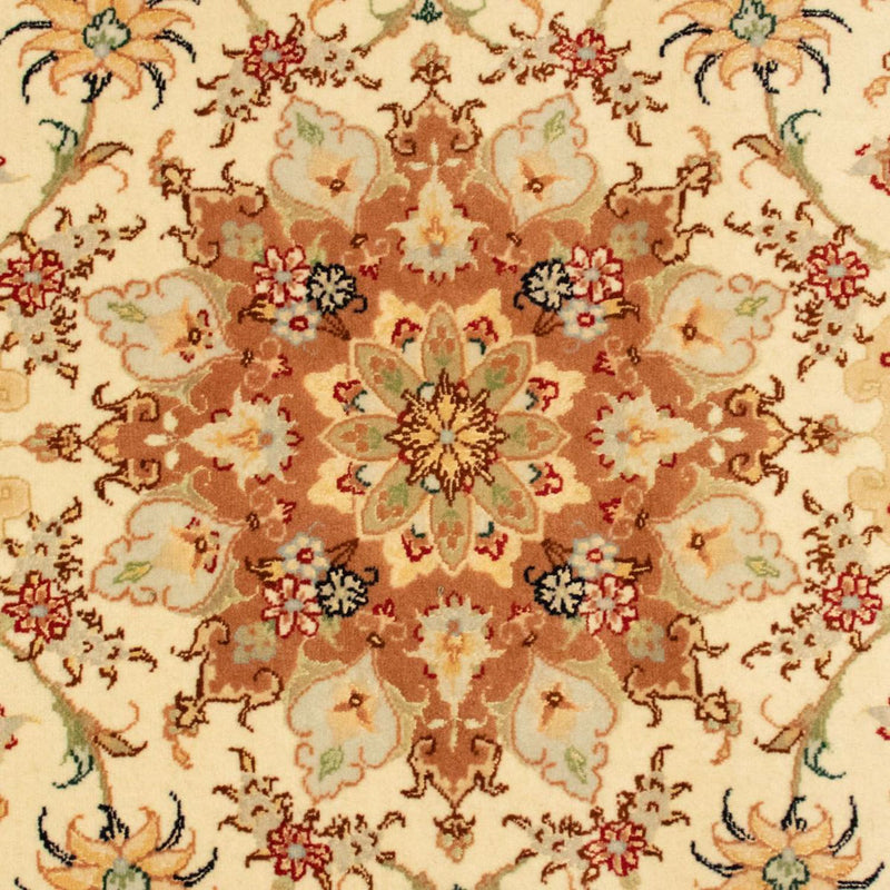 Persisk matta - Tabriz - Royal - 141 x 98 cm - beige