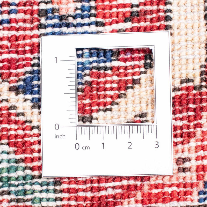 Persisk matta - Nomadic - 333 x 212 cm - mörkröd