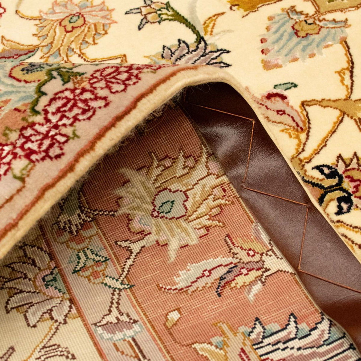 Persisk matta - Tabriz - Royal - 150 x 101 cm - beige