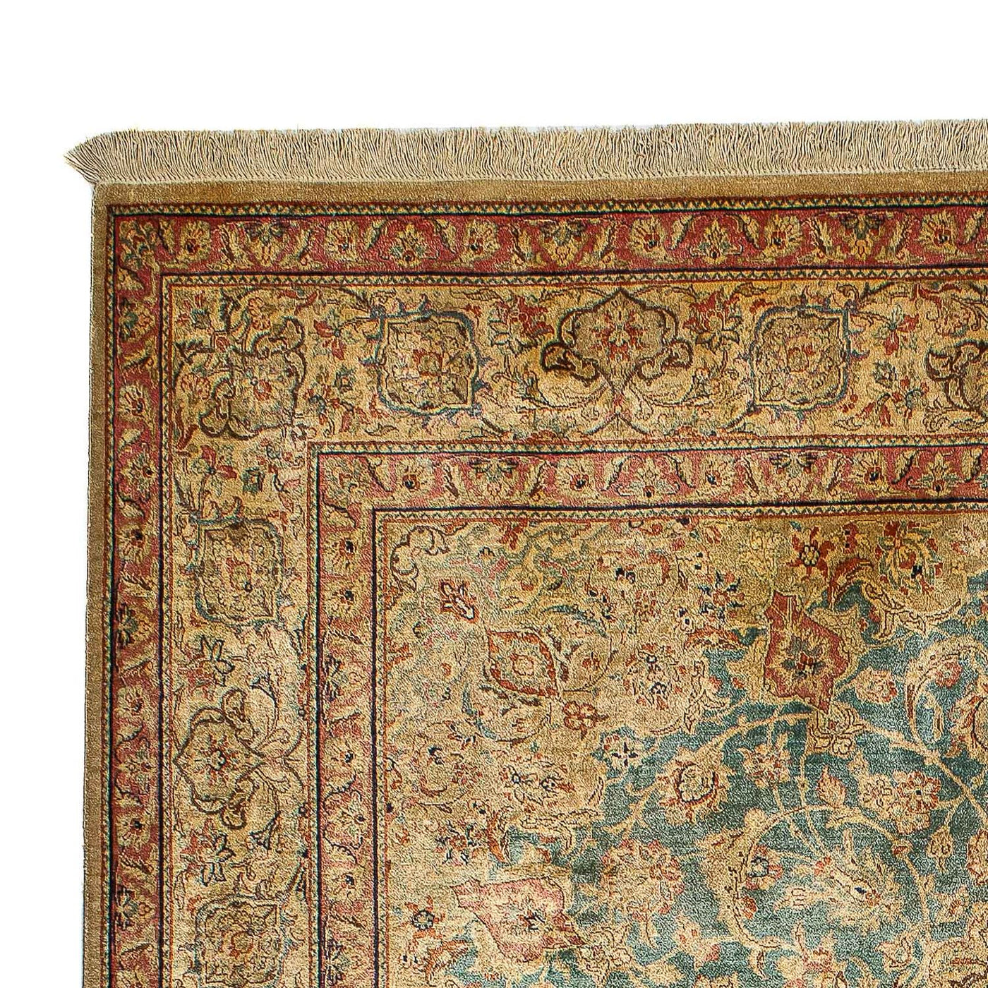 Qom silke Mattan 216x132cm - Persisk matta