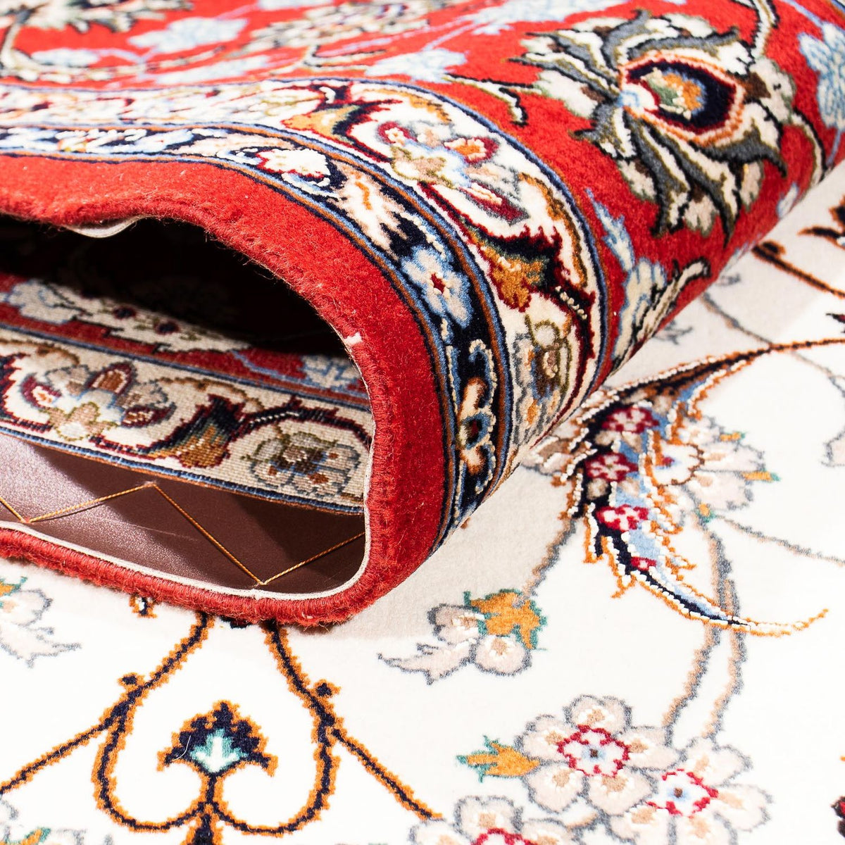 Persisk matta - Isfahan - Premium - 238 x 158 cm - beige