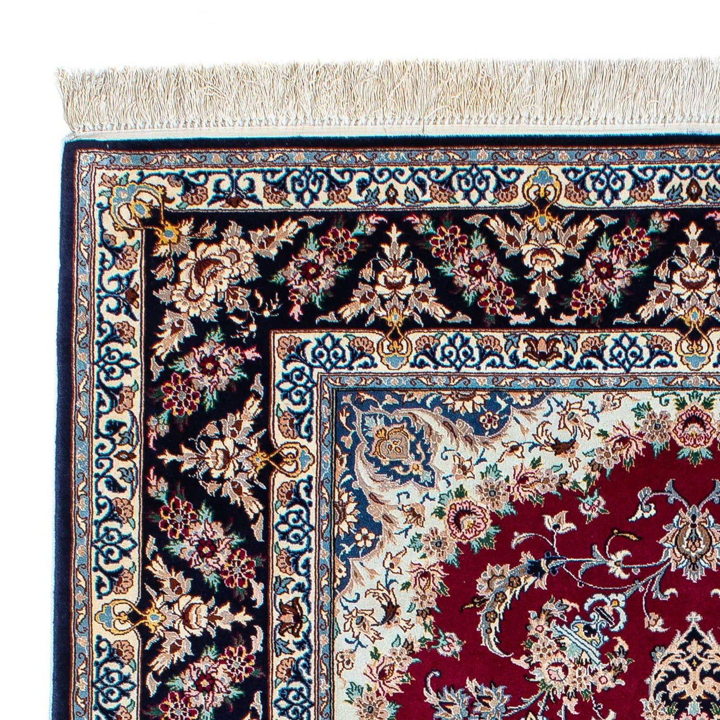 Persisk matta - Isfahan - Premium - 194 x 131 cm - röd