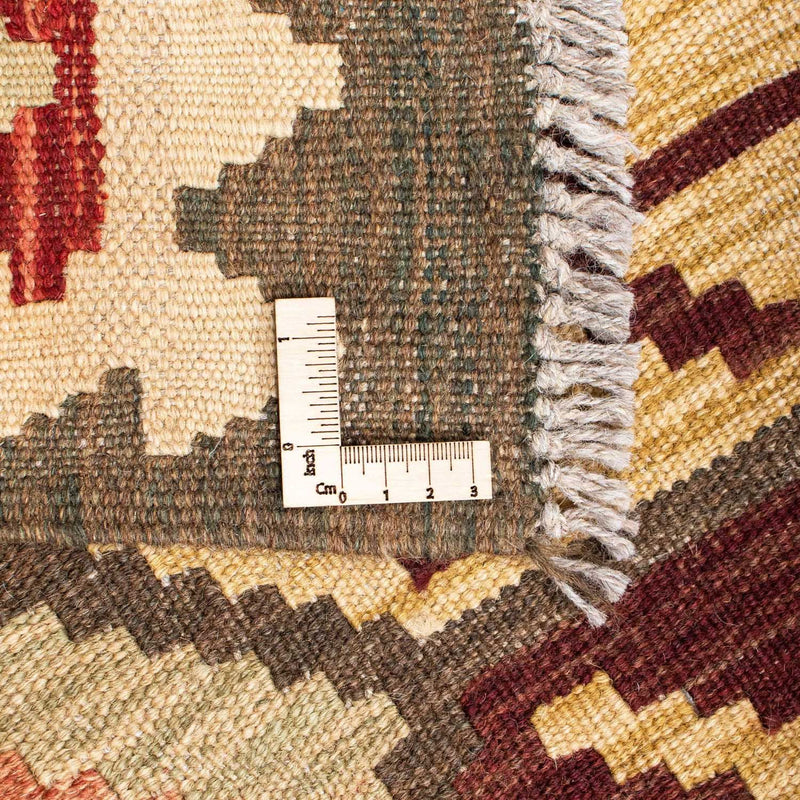 Kelim Carpet - orientalisk matta - 201 x 153 cm - beige