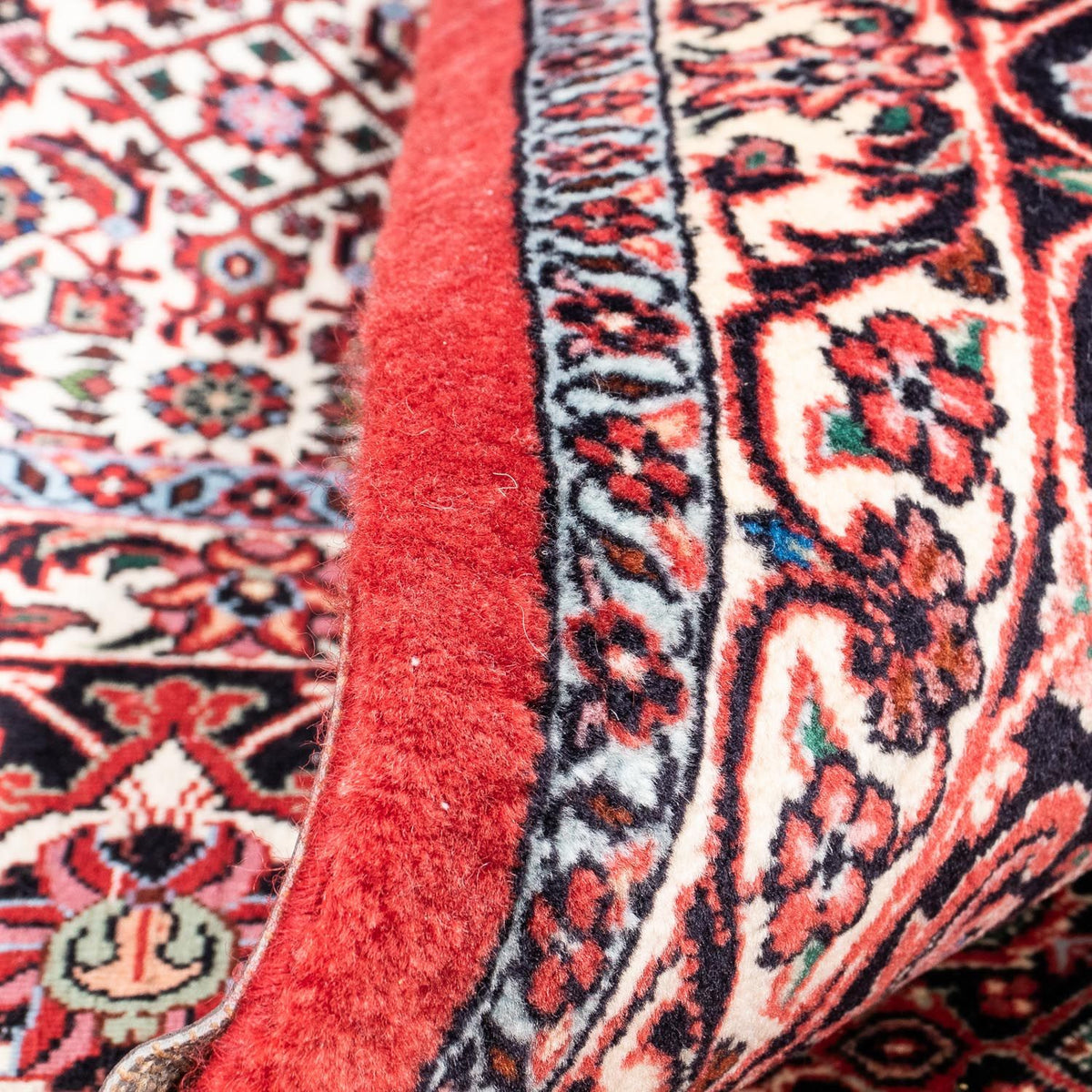 Persisk matta - Bijar - 355 x 248 cm - ljusröd