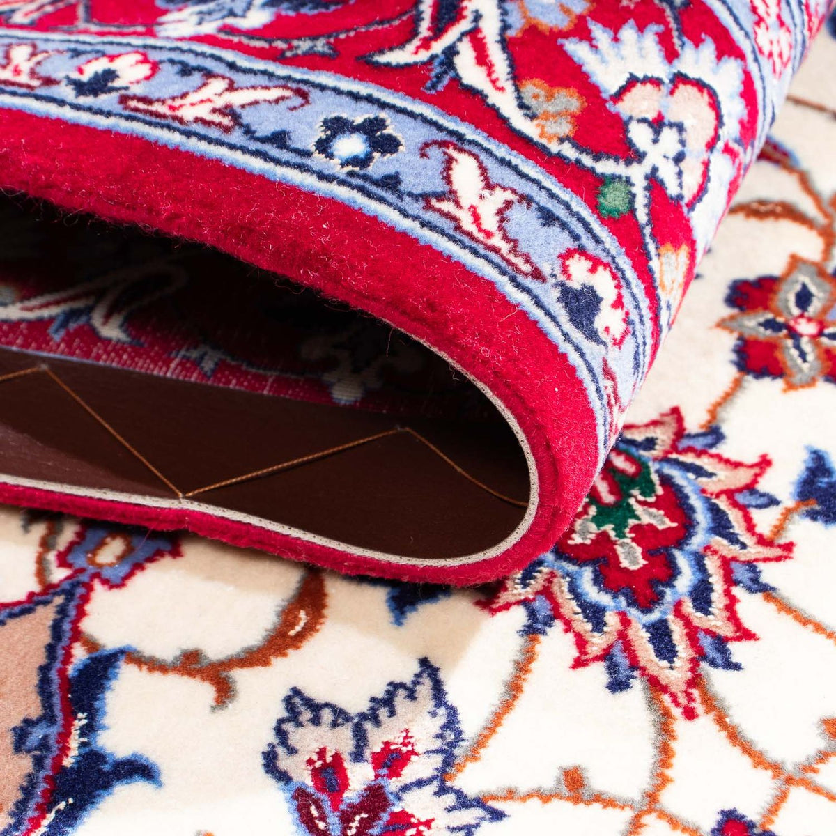 Persisk matta - Isfahan - Premium - 128 x 83 cm - beige