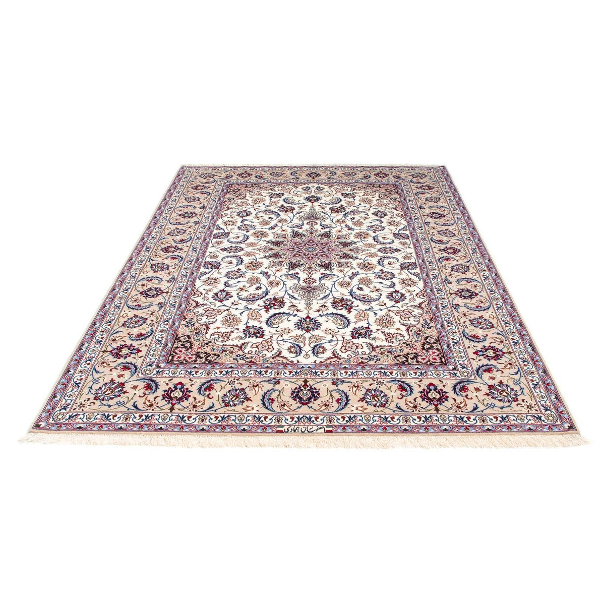 Persisk matta - Isfahan - Premium - 243 x 162 cm - beige